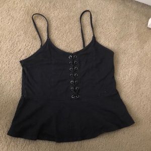 American Eagle navy tank top